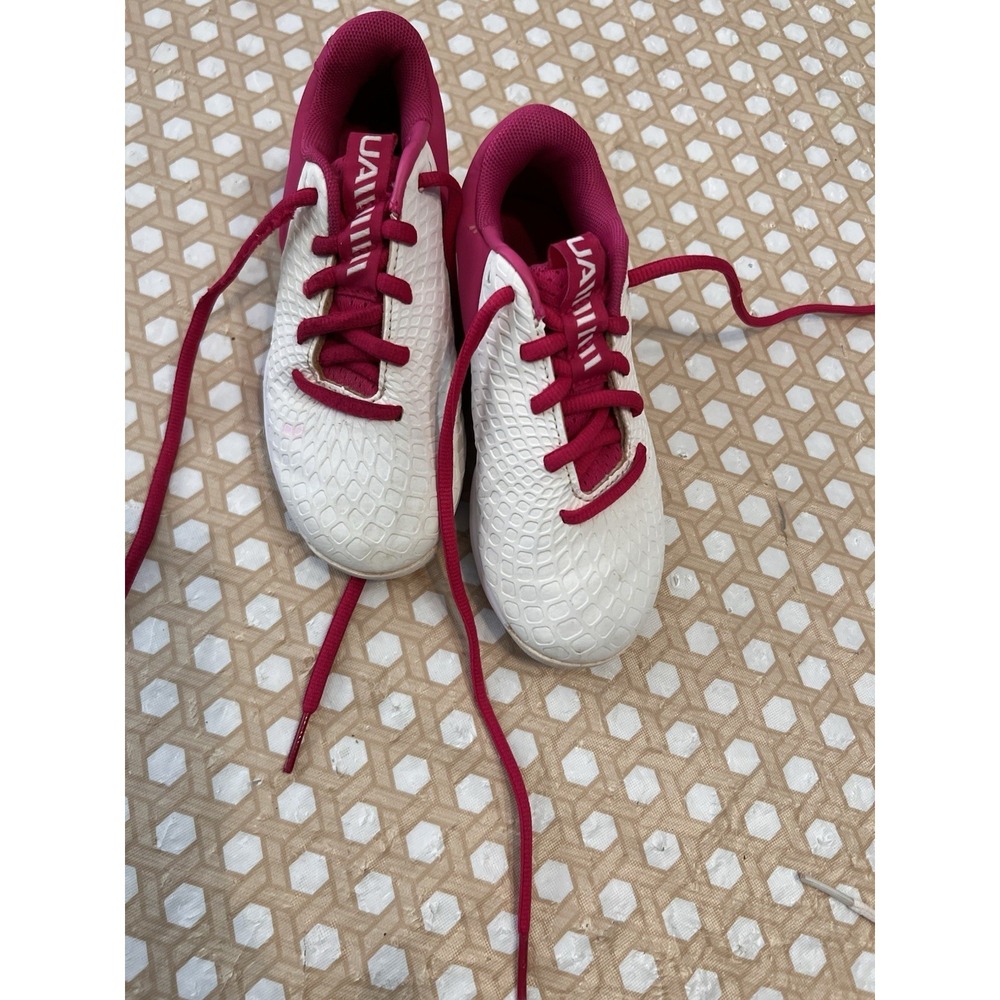 Under Armour Girls Glyde 2.0 Softball Cleats Size 11K Pink  LWhite